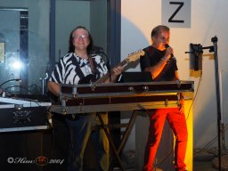 Kurt Leimer und Jo Star in der Cameo-Lounge am 26.07.2024